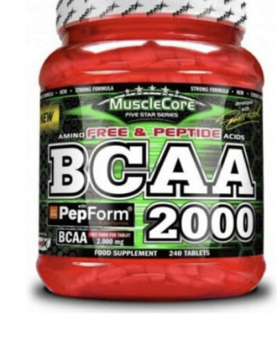 MuscleCore – BCAA 2000 240cps